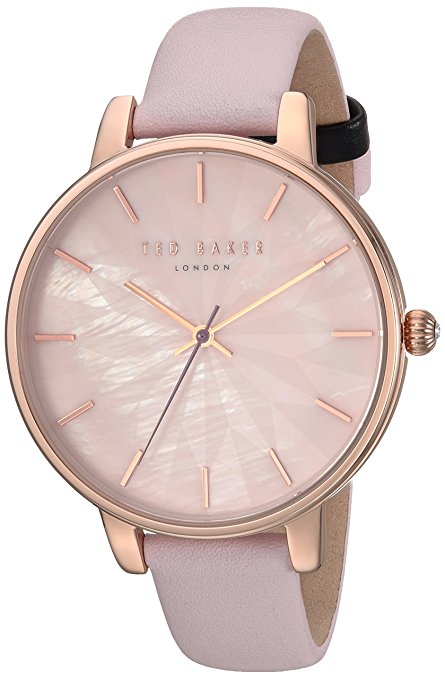 Ted Baker Women's 'KATE' Quartz Stainless Steel and Leather Casual Watch